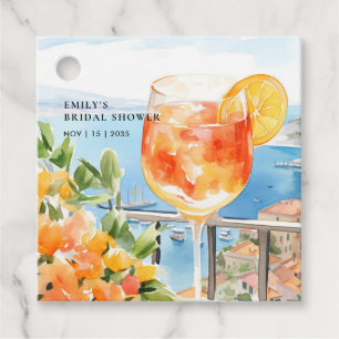 Aperol Spritz Amalfi Junggesellinnenabschied Geschenkanhänger
