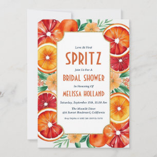 aperol Spritz Brautdusche Einladungen