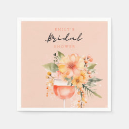 Aperol Spritz Brautparty Serviette