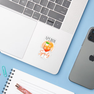 Aperol Spritz Cocktail Design Aufkleber