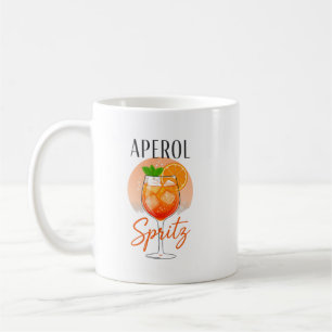 Aperol Spritz Cocktail Design Kaffeetasse