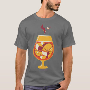 Aperol Spritz Dive In Summer Design CEO von Tobe F T-Shirt