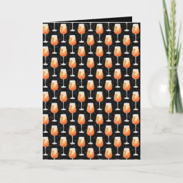 Aperol Spritz Muster Karte