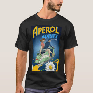 Aperol Spritz Soziale Zusammenkunft T-Shirt