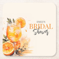Aperol Spritz Wasserfarben-Junggesellinnenabschied