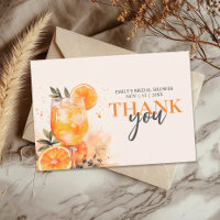 Aperol Spritz Watercolor Brautparty