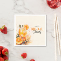 Aperol Spritz Watercolor Brautparty