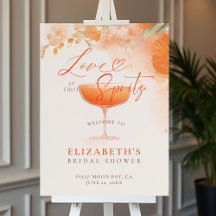 Aperol Spritz Zitrus Blütiger Polterabend Willkomm