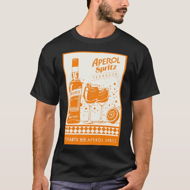 Aperol T-Shirt (Vorderseite)