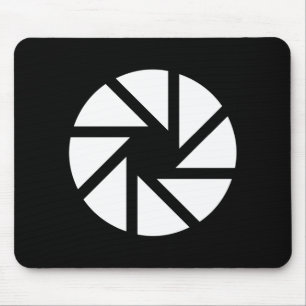 Aperture-Piktogramm-Mauspad Mousepad