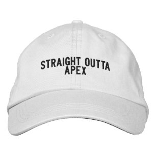 Apex North Carolina Mütze Bestickte Baseballkappe