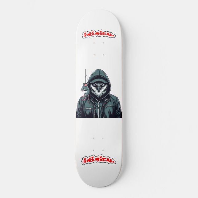 Apex Predator Series Owl X Skateboard (Vorderseite)