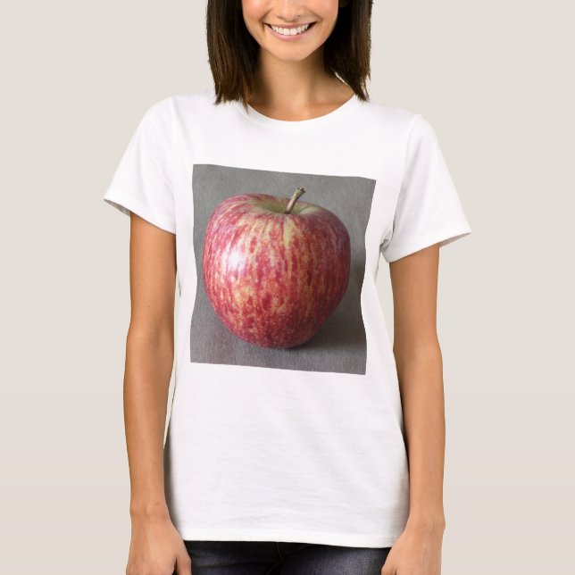 Apfel 02 T-Shirt (Vorderseite)