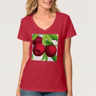 "Äpfel auf einer Zweigniederlassung" T-Shirt