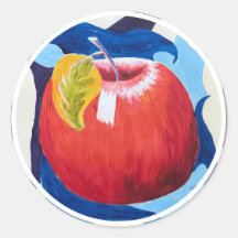 Apfel-Aufkleber 6