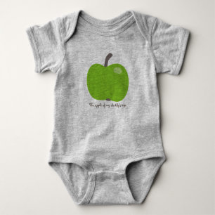 Apfel Baby Strampler