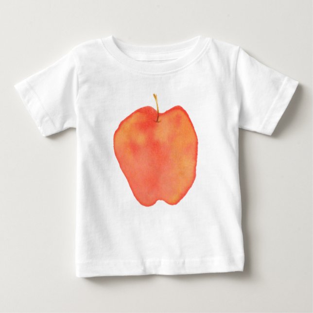 Apfel Baby T-shirt (Vorderseite)