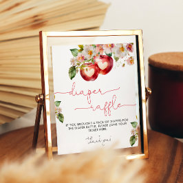 Apfel-Babydusche-Windelwaschmittel-Windelwaschmitt Poster