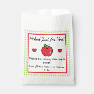 Apfel Babyshower-Geschenktüten Geschenktütchen