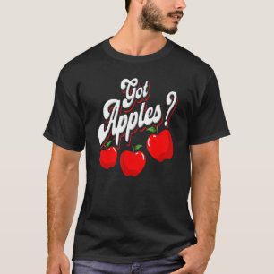 Äpfel bekommen Apfelpflücker Bio-Obst Landwirt w T-Shirt