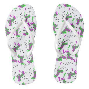 Apfel Dachsunds überall Flip Flops