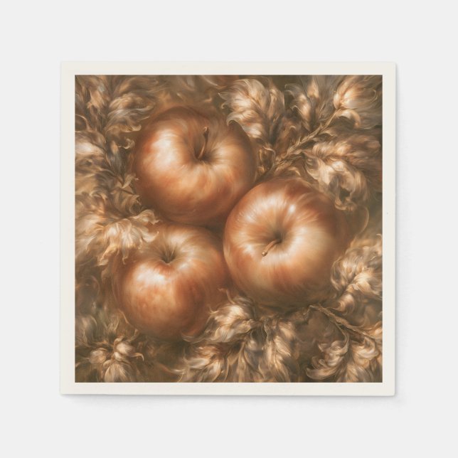 Äpfel ernten serviette (Vorderseite)
