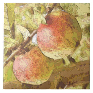 ÄPFEL FLIESE