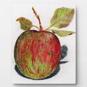 Apfel Fotoplatte