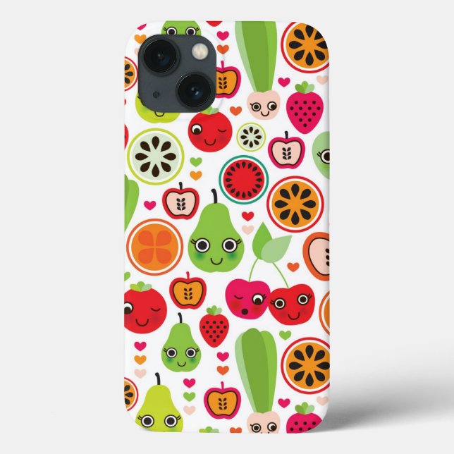 Apfel für Fruchtkinder Case-Mate iPhone Hülle (Rückseite)