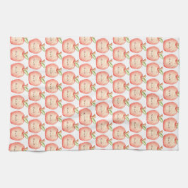 Apfel für Wasserfarben Geschirrtuch