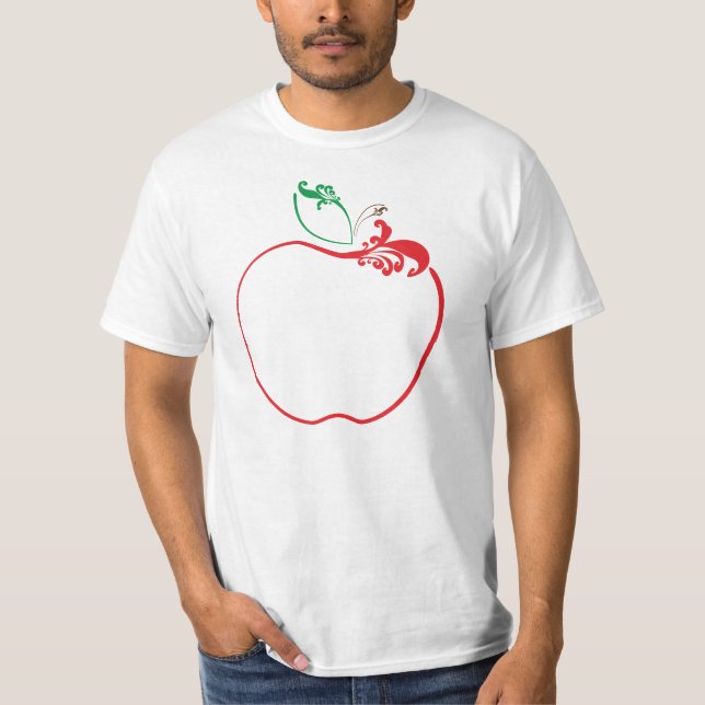 Apfel geblüht T-Shirt (Vorderseite)