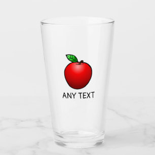 Apfel-Glasbecher Glas