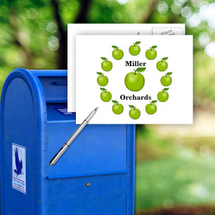 Apfel, Granny Smith Postkarte
