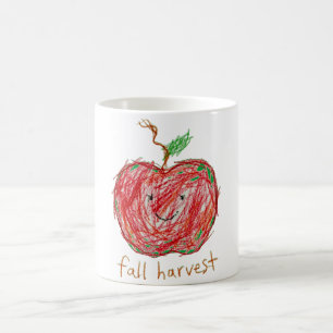 Apfel Herbsternte Kaffeetasse