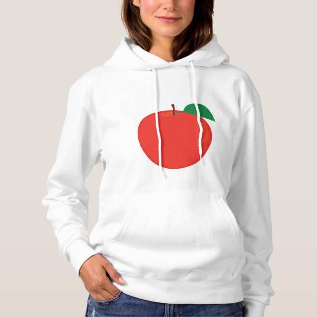 Apfel Hoodie (Vorderseite)