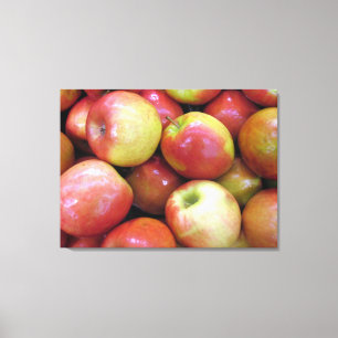Äpfel in der Leinwand