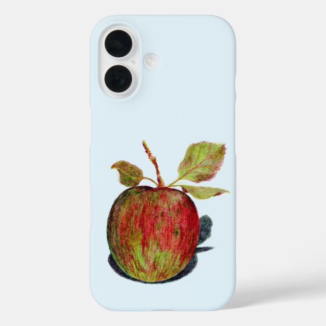 Apfel iPhone 16 Hülle (Rückseite)