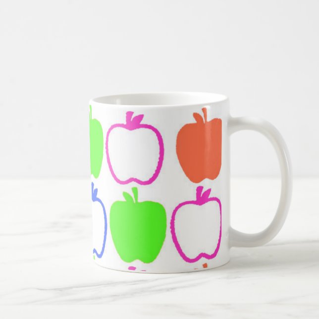 Äpfel Kaffeetasse (Rechts)