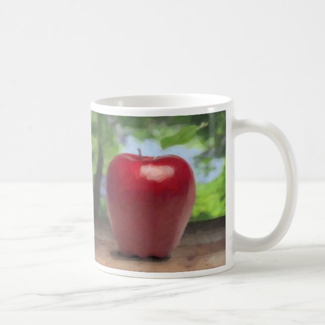 Apfel Kaffeetasse (Rechts)