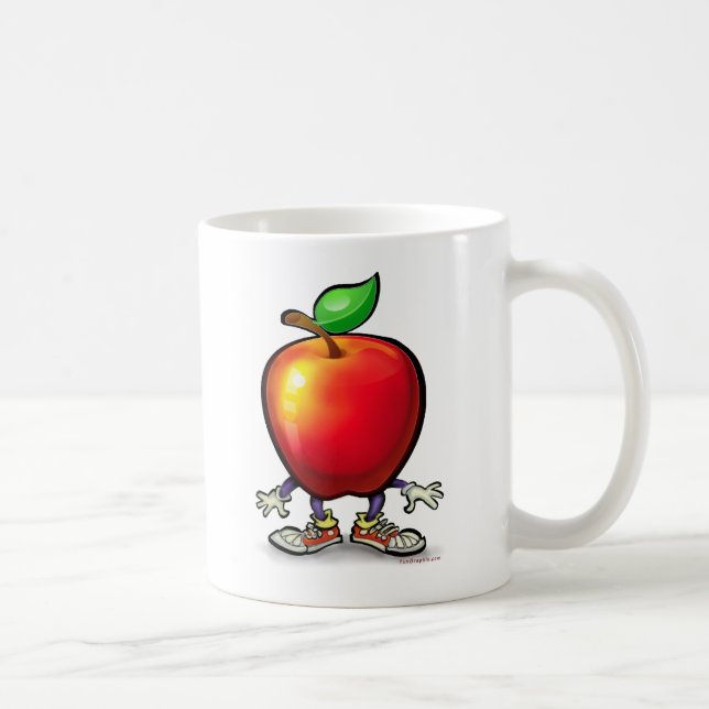 Apfel Kaffeetasse (Rechts)