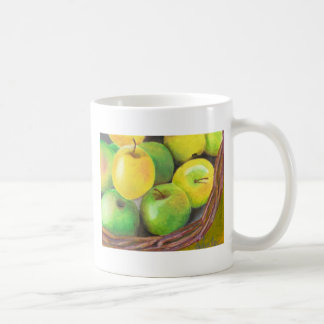 Äpfel Kaffeetasse