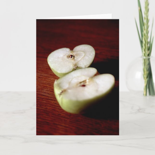 Apfel Karte (Vorderseite)
