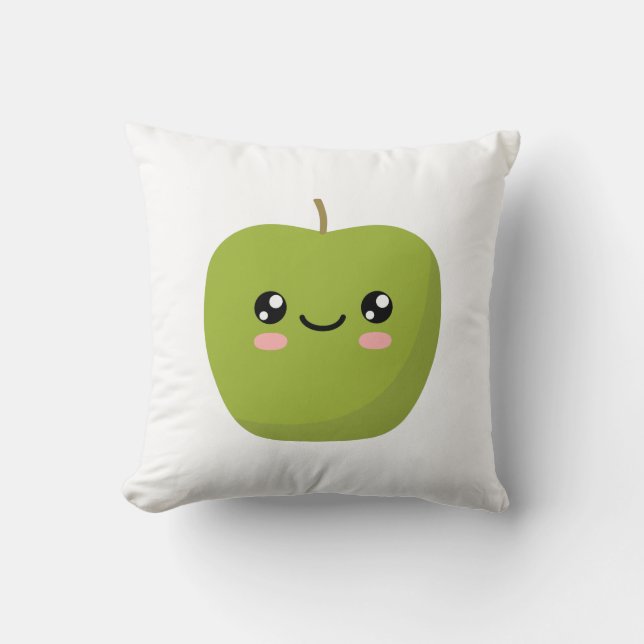 Apfel Kissen (Vorderseite)