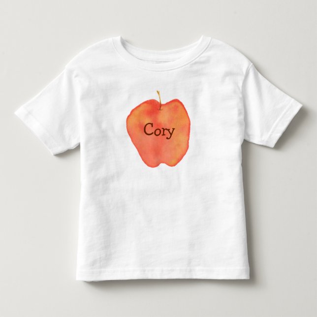 Apfel Kleinkind T-shirt (Vorderseite)