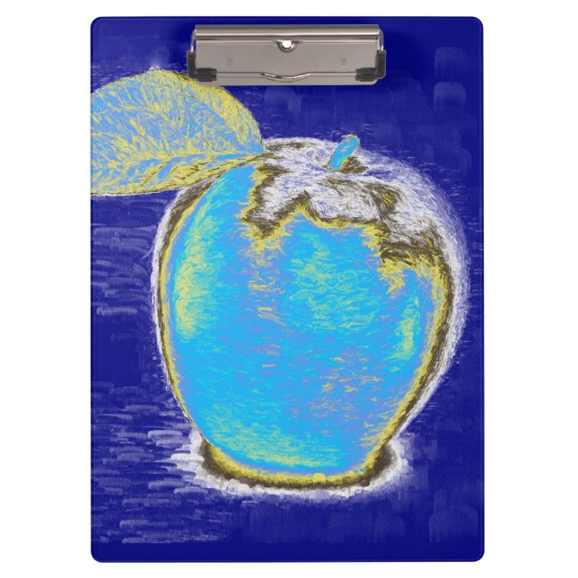 Apfel Klemmbrett (Vorderseite)