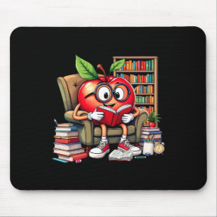 Apfel Lesebücher Liebhaber Lehrer 100 Tage Ck Zur Mousepad