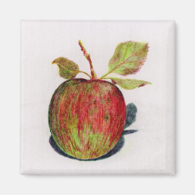 Apfel Magnet (Vorne)