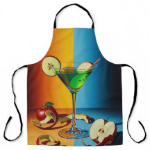Apfel Martini Pop Art