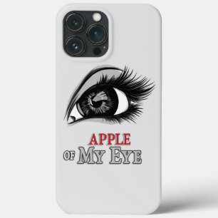Apfel Mein Auge Schöne Augen Eyelashes Art Case-Mate iPhone Hülle
