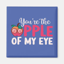 Apfel meines Auges Funny Niedlich Kids Valentinsta